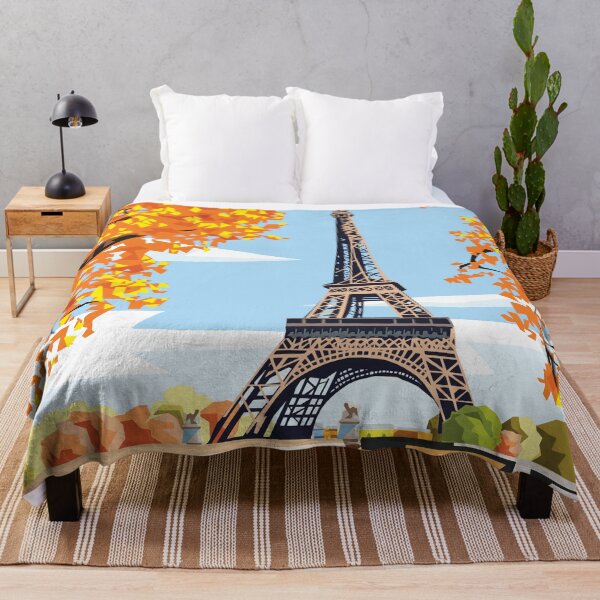 Item preview, The Eiffel Tower in Autumn designed and sold by Art by Ira.