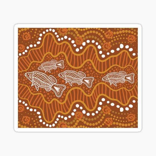 Aboriginal Art Fish Merch & Gifts for Sale