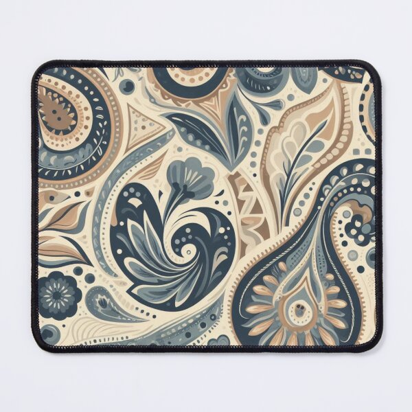 Item preview, Paisley and doodle pattern designed and sold by Boru-Atisuto.