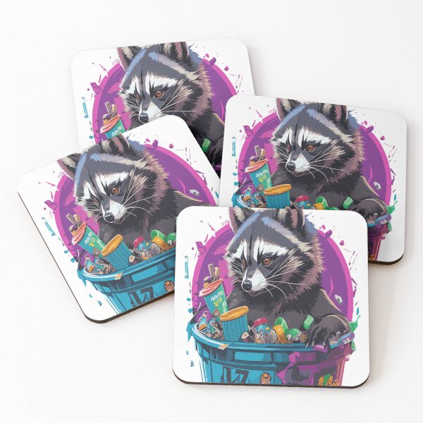 Item preview, Comer basura cometer crimen / mapache designed and sold by World-Store1.
