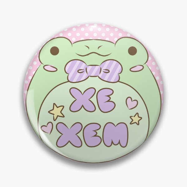 Item preview, Pronoun Frog Part 2 - Xe Xem designed and sold by Frigg-The-Frog-.