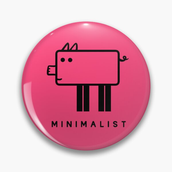 Item preview, Minimalist, geometry design of a pig designed and sold by martodesign.