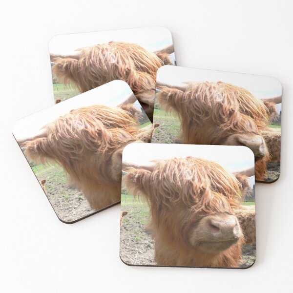 Item preview, Cow with horns - brown cow - fluffy cow designed and sold by animal-animal.