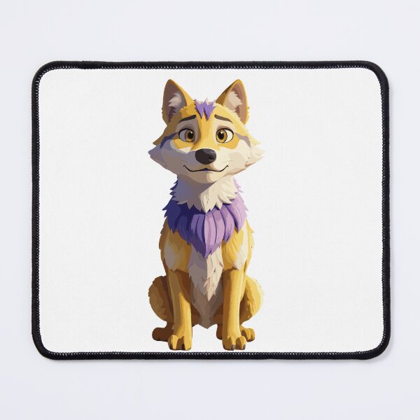 Item preview, wolf sticker art cartoon designed and sold by DesignPalaceLk.