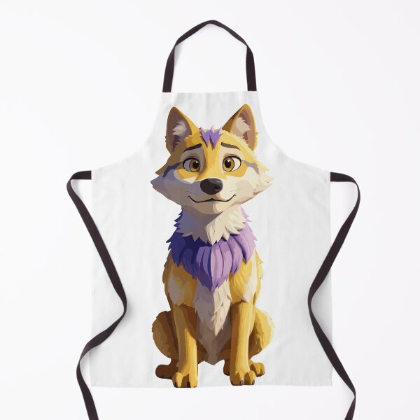 Item preview, wolf sticker art cartoon designed and sold by DesignPalaceLk.