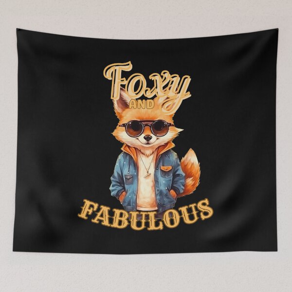 Artikelvorschau, Foxy und fabelhaft. Fuchsspruch entworfen und verkauft von FoxVibes.