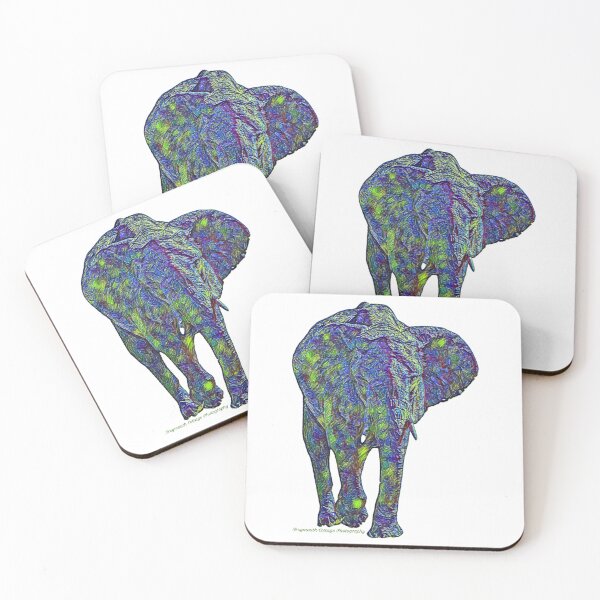 Item preview, Re-imagined African elephant designed and sold by FrogmouthPhotog.