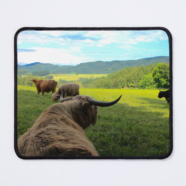 Item preview, Cow with horns - brown cow - fluffy cow designed and sold by animal-animal.