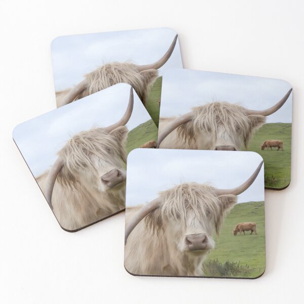Item preview, Cow with horns - brown cow - fluffy cow designed and sold by animal-animal.