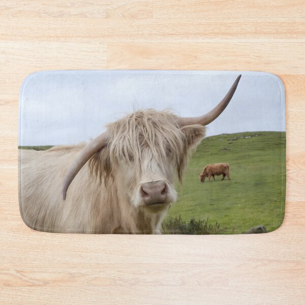 Item preview, Cow with horns - brown cow - fluffy cow designed and sold by animal-animal.