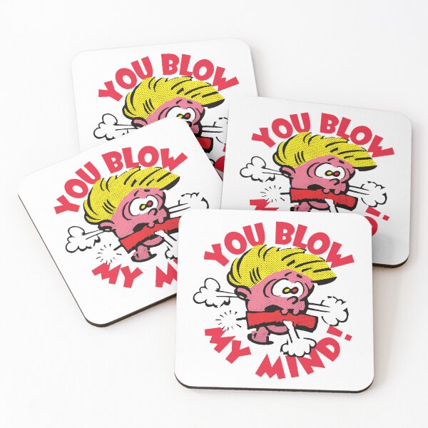 Item preview, You Blow My Mind! - Retro Cartoon designed and sold by SorryFrog.