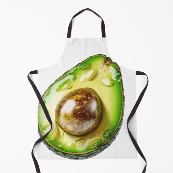 Item preview, Slice avocado. Realistic illustration of juicy avocado. Vegan vibes designed and sold by Anastasiia Yurevych.