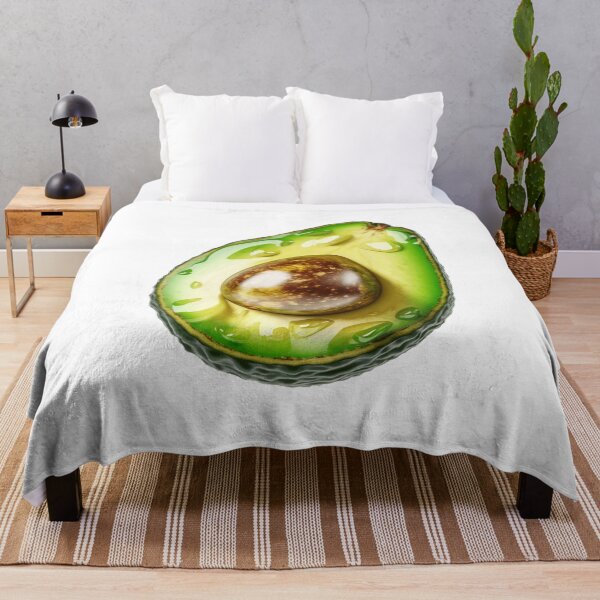 Item preview, Slice avocado. Realistic illustration of juicy avocado. Vegan vibes designed and sold by Anastasiia Yurevych.
