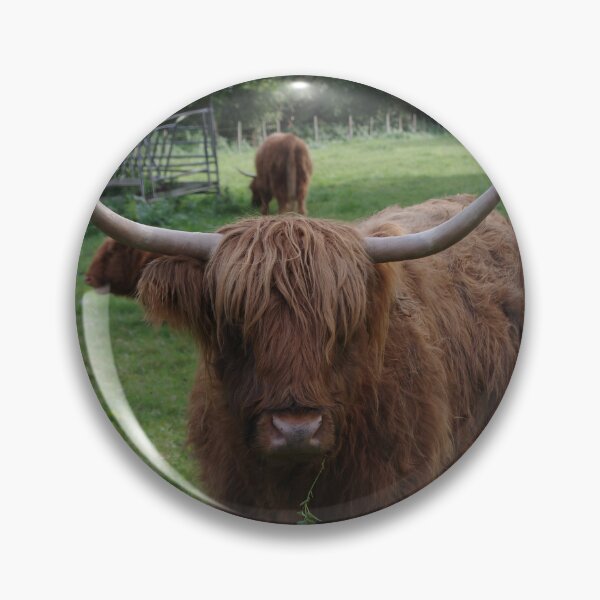 Item preview, Cow with horns - brown cow - fluffy cow designed and sold by animal-animal.