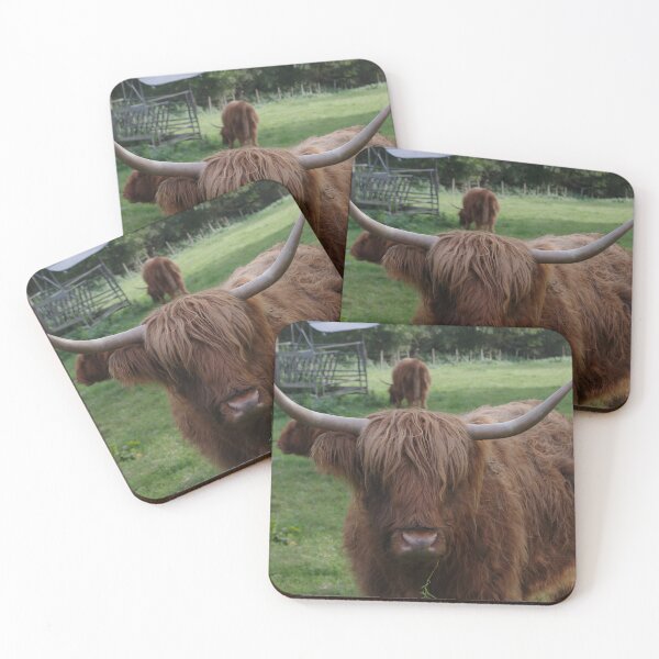 Item preview, Cow with horns - brown cow - fluffy cow designed and sold by animal-animal.