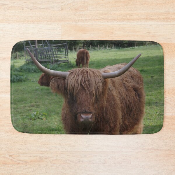 Item preview, Cow with horns - brown cow - fluffy cow designed and sold by animal-animal.