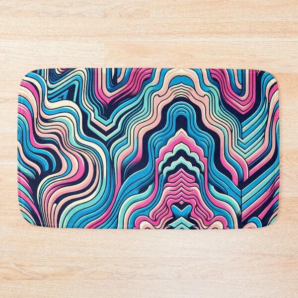 Item preview, Groovy Wave Pattern designed and sold by NeatSplash.