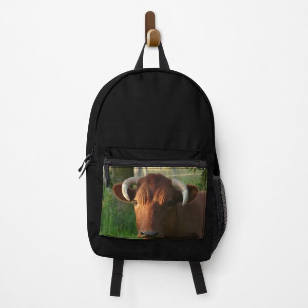 Item preview, Cow with horns - brown cow designed and sold by animal-animal.