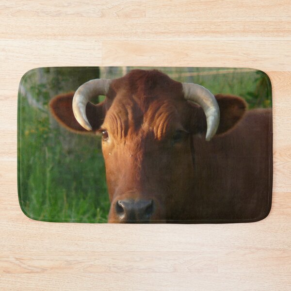 Item preview, Cow with horns - brown cow designed and sold by animal-animal.