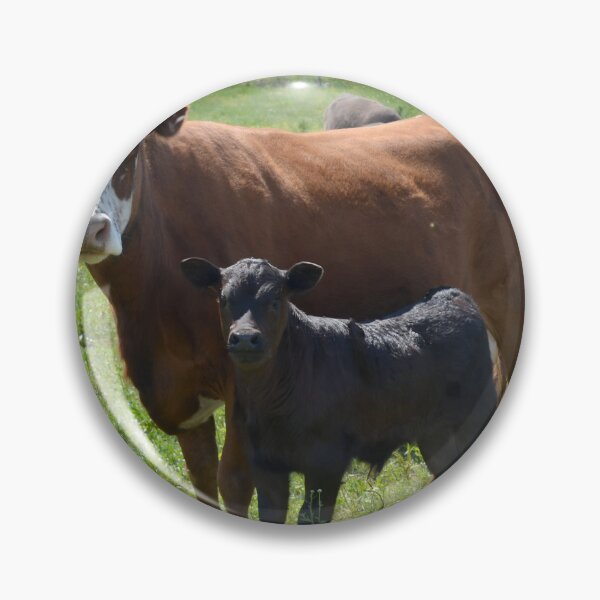 Item preview, Cow with horns - brown cow - black cow designed and sold by animal-animal.