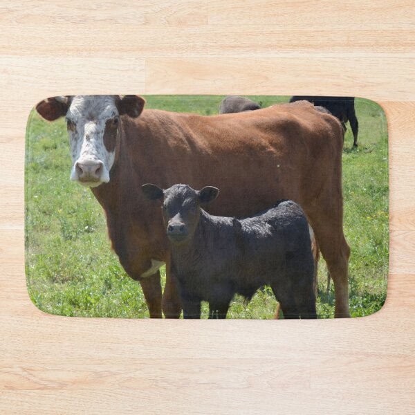 Item preview, Cow with horns - brown cow - black cow designed and sold by animal-animal.