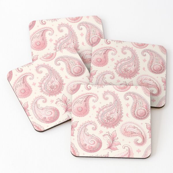 Item preview, Perfect Pink Paisley Pattern designed and sold by NeatSplash.