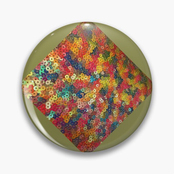 Item preview, Olive-Green-Red fastival of Sequins by Iritof designed and sold by iritof.