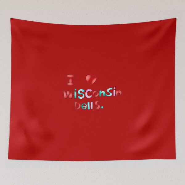 Item preview, I ❤️ Wisconsin Dells designed and sold by Gracie Supersuitcasesis.