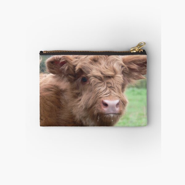 Item preview, calf - brown cow - fluffy cow designed and sold by animal-animal.