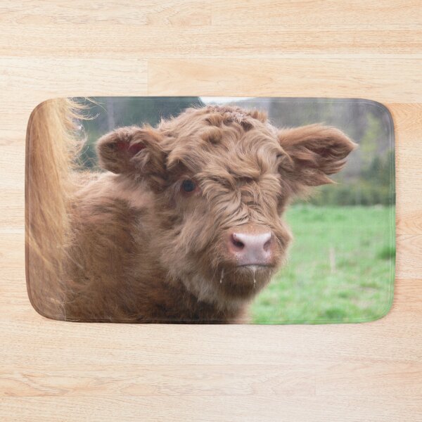 Item preview, calf - brown cow - fluffy cow designed and sold by animal-animal.