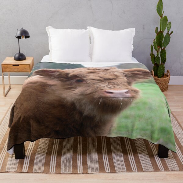 Item preview, calf - brown cow - fluffy cow designed and sold by animal-animal.
