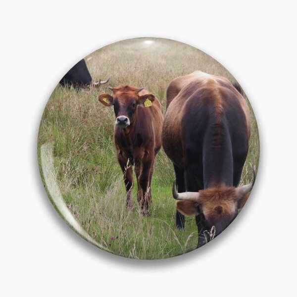 Item preview, Cow with horns - brown cow designed and sold by animal-animal.