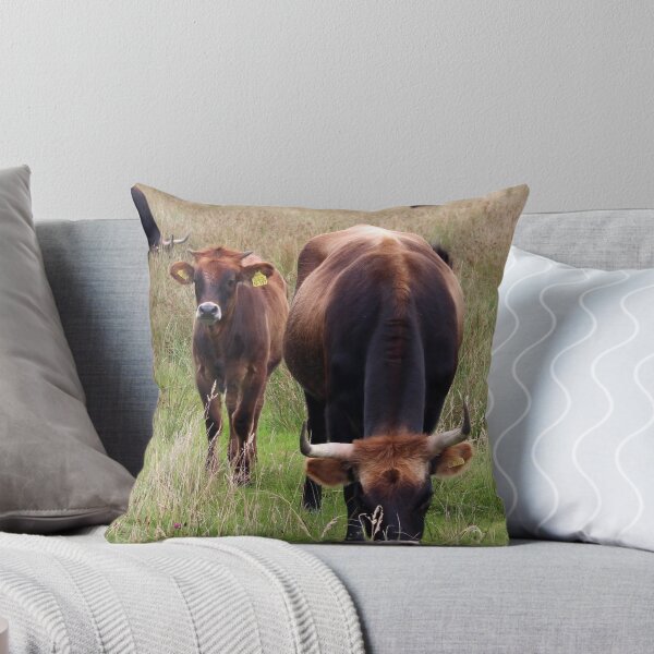 Item preview, Cow with horns - brown cow designed and sold by animal-animal.