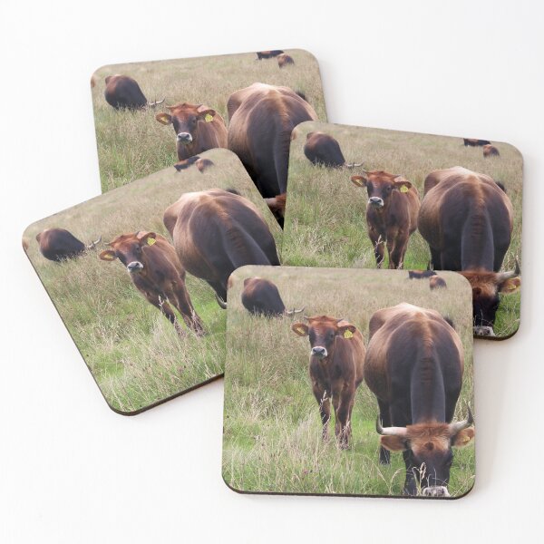 Item preview, Cow with horns - brown cow designed and sold by animal-animal.
