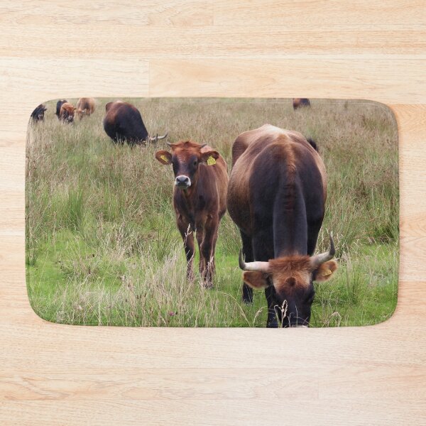 Item preview, Cow with horns - brown cow designed and sold by animal-animal.