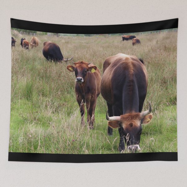 Item preview, Cow with horns - brown cow designed and sold by animal-animal.