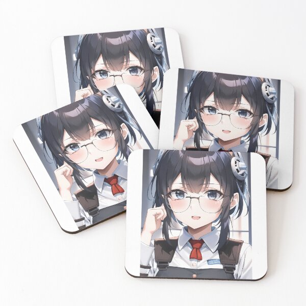 Item preview, Nerdy And Cute Anime Girl designed and sold by testreg1.