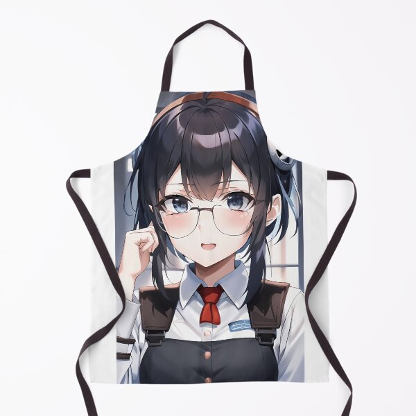 Item preview, Nerdy And Cute Anime Girl designed and sold by testreg1.