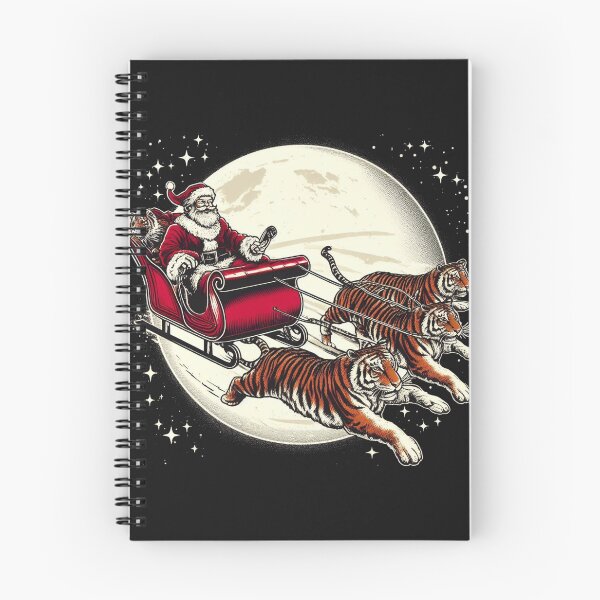 Item preview, Santa Claus with Tigers Moon designed and sold by LemuellTrends.