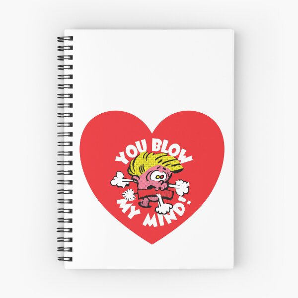 Item preview, You Blow My Mind! - Retro Cartoon - Heart Version designed and sold by SorryFrog.