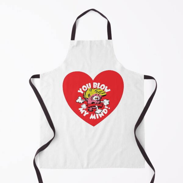 Item preview, You Blow My Mind! - Retro Cartoon - Heart Version designed and sold by SorryFrog.