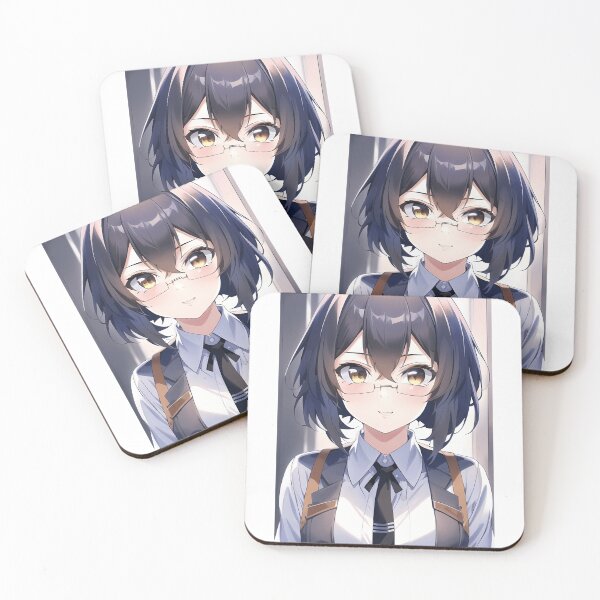 Item preview, Nerdy And Cute Anime Girl designed and sold by testreg1.