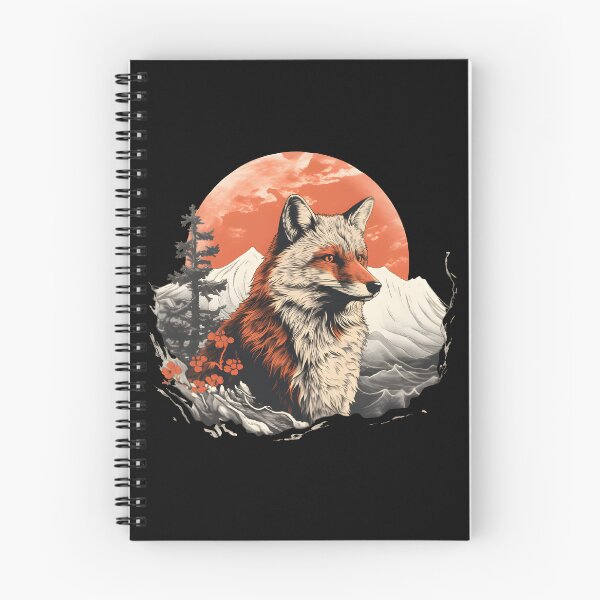 Item preview, Japanese Fox Kitsune designed and sold by Yana Grech.