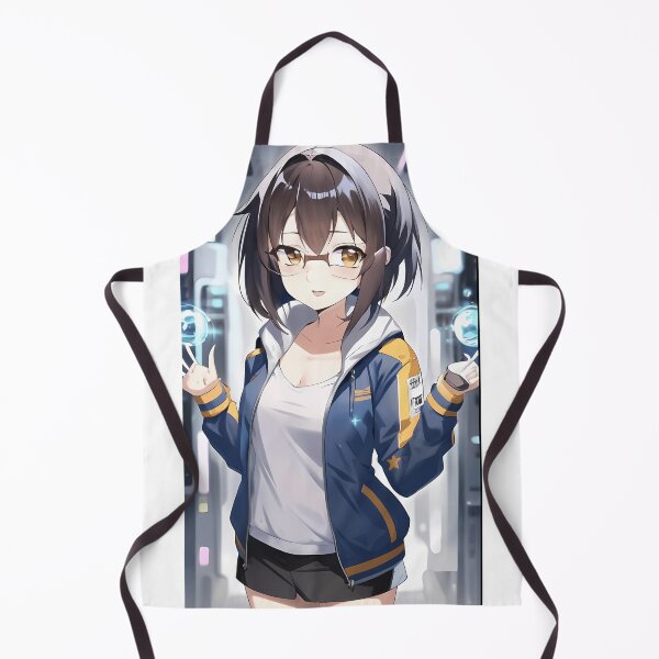 Item preview, Nerdy And Cute Anime Girl designed and sold by testreg1.