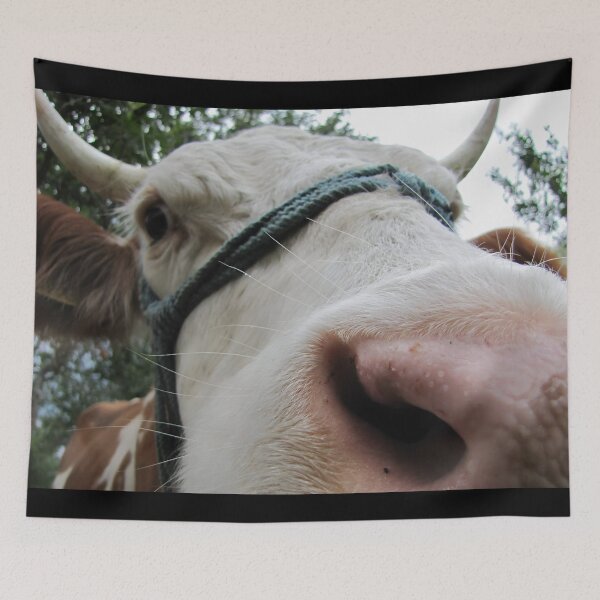 Item preview, Cow with horns - brown cow designed and sold by animal-animal.