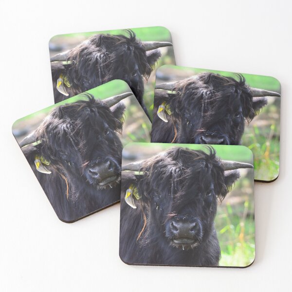Item preview, Cow with horns - brown cow - fluffy cow designed and sold by animal-animal.