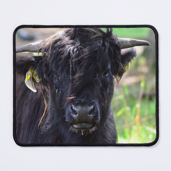 Item preview, Cow with horns - brown cow - fluffy cow designed and sold by animal-animal.