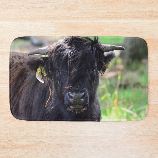 Item preview, Cow with horns - brown cow - fluffy cow designed and sold by animal-animal.
