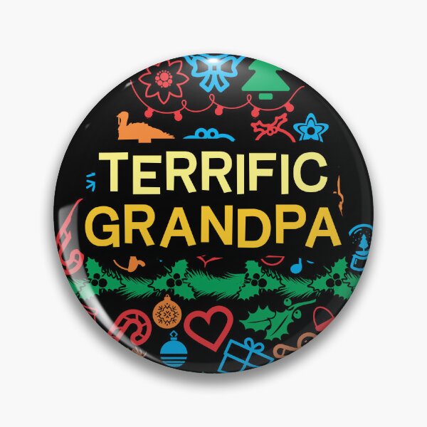Item preview, Terrific Grandpa Gift - Xmas Tree 2 - Christmas designed and sold by Vector-Artist.
