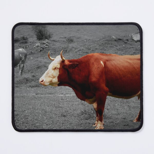 Item preview, Cow with horns - brown cow - spotted cow designed and sold by animal-animal.